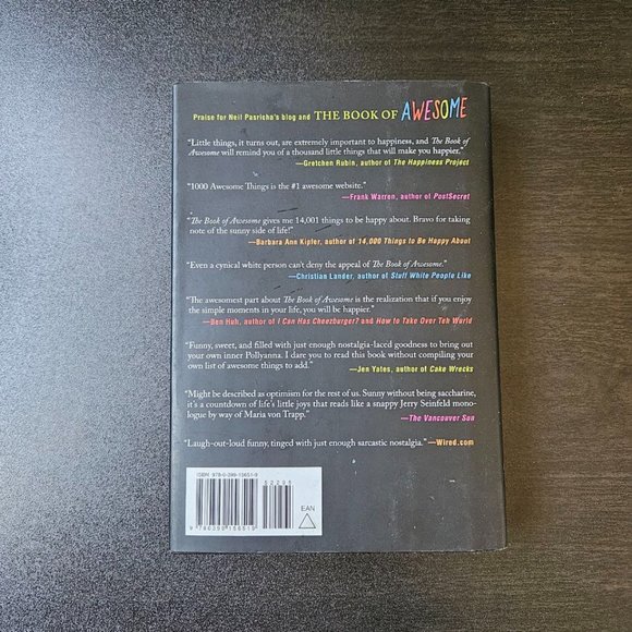 4/$25 The Book of Awesome by‎ Neil Pasricha - Hardcover - Picture 6 of 6
